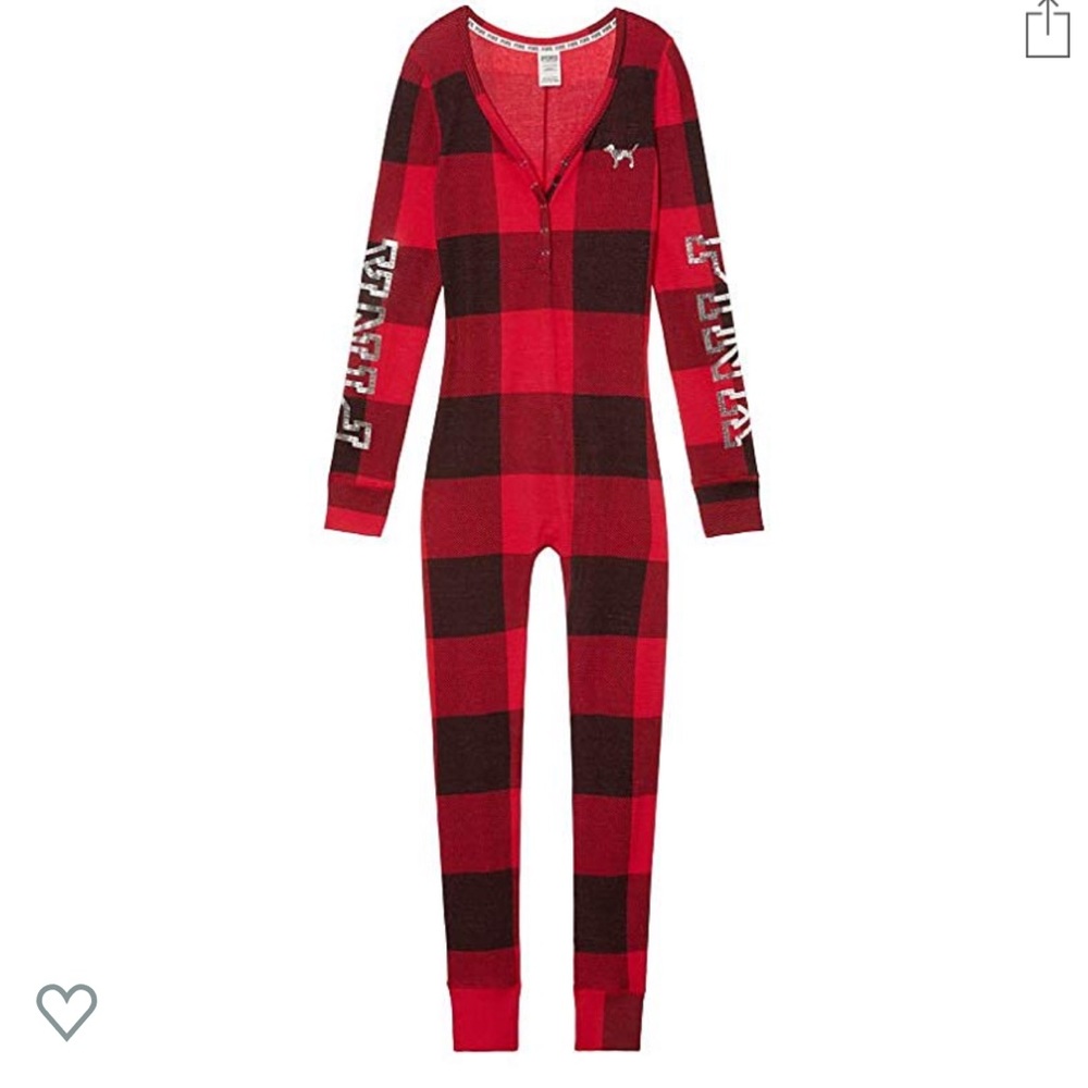 NWT Victoria Secret Christmas Onesie SIZE LG